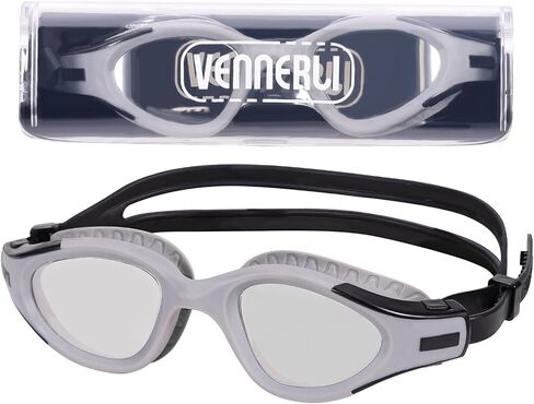 VENNERLI Swimming Goggles No Leaking Anti-fog UV Protection Wide View Swim Goggles for Adult Men Women Youth Junior in Saudi Arabia