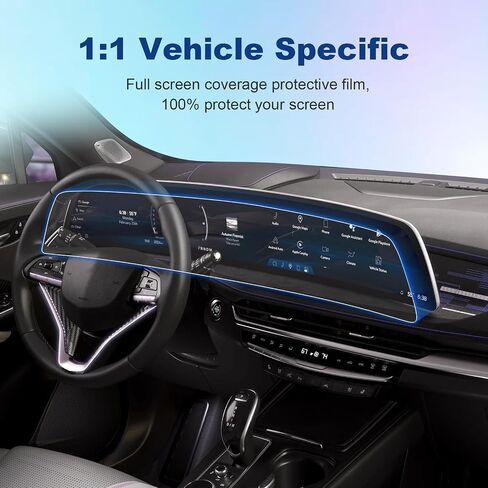 2019-2023 Cadillac XT4 Screen Protector, for 2020-2024 Cadillac CT4 Screen Protector, 8-inch Touch Screen 9H Tempered Glass 2022 2023 XT4 CT4 Accessories HD transparent protective film 8" in Saudi Arabia