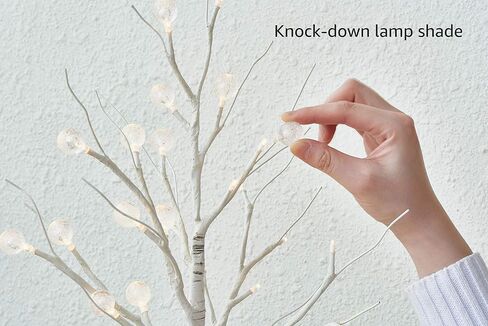 LITBLOOM Lighted Baby Breath Tree 18IN 30 LED Lights with Timer Battery Operated or USB Plug in, Bonsai Tree with Lights for Wedding Party Table Christmas Decoration in Saudi Arabia