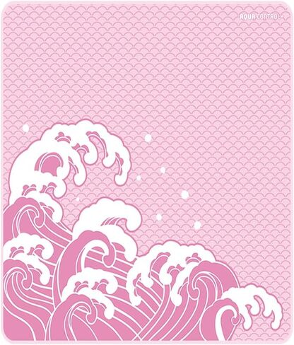 لوحة ماوس للألعاب X-Raypad Aqua Control Plus Wave، لوحة ماوس فائقة الدقة مع سرعة مثالية وقدرة تحكم، انزلاق X وY ثابت، مصممة لمشغلات Fps ذات متطلبات DPI منخفضة in Kuwait