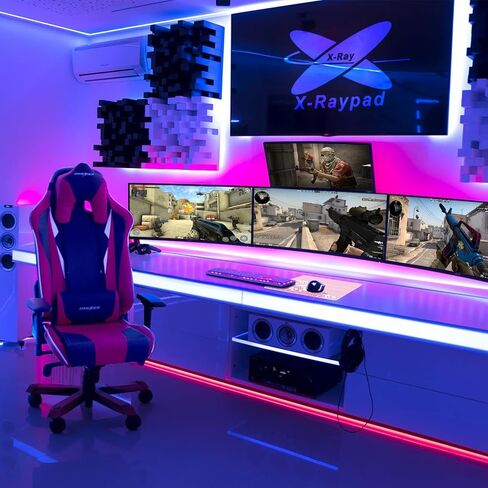 لوحة ماوس للألعاب X-Raypad Aqua Control Plus Wave، لوحة ماوس فائقة الدقة مع سرعة مثالية وقدرة تحكم، انزلاق X وY ثابت، مصممة لمشغلات Fps ذات متطلبات DPI منخفضة in Kuwait