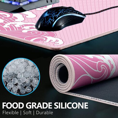 لوحة ماوس للألعاب X-Raypad Aqua Control Plus Wave، لوحة ماوس فائقة الدقة مع سرعة مثالية وقدرة تحكم، انزلاق X وY ثابت، مصممة لمشغلات Fps ذات متطلبات DPI منخفضة in Kuwait