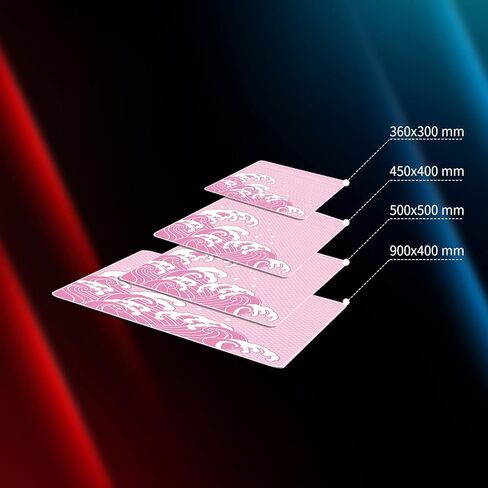 لوحة ماوس للألعاب X-Raypad Aqua Control Plus Wave، لوحة ماوس فائقة الدقة مع سرعة مثالية وقدرة تحكم، انزلاق X وY ثابت، مصممة لمشغلات Fps ذات متطلبات DPI منخفضة in Kuwait