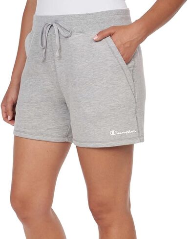 Champion Ladies' French Terry Sueded Short (US, Alpha, XX-Large, Regular, Regular, Gray) in Saudi Arabia