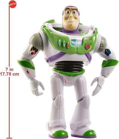 Mattel 900 GWT07 EA TS Basic Fig Glow in The Dark Buzz, Multicolor in Saudi Arabia