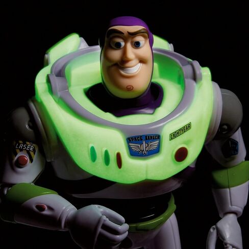 Mattel 900 GWT07 EA TS Basic Fig Glow in The Dark Buzz, Multicolor in Saudi Arabia