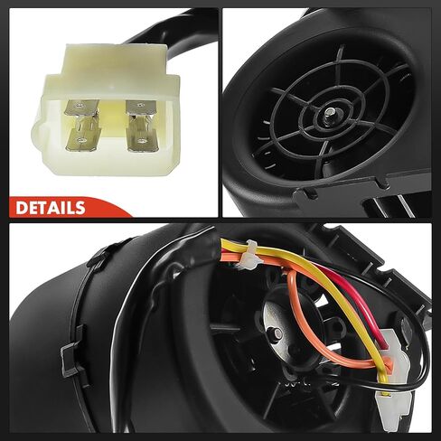 A-Premium HVAC Heater Blower Motor Assembly, with Fan Cage, Front Side, Replace# 008-A37/C-42D, 008-A100-93D in Saudi Arabia