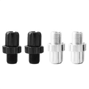 2 Pcs Bike Brake Lever Barrel Adjuster M10 Screw, Aluminum Alloy 10mm Brake Lever Barrels Adjustable Parts for Mountain Bicycle, Road Bicycle, MTB