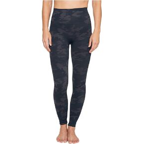 SPANX Look at Me Now Seamless Leggings, Black Camo, 3X