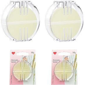 ZLY 2PCS Thread Wax Thread Beeswax Conditioner for Sewing Thread Beeswax Thread Conditioner for Hand Quilting Sewing Strengthening Line Embroidery Wax for Thread