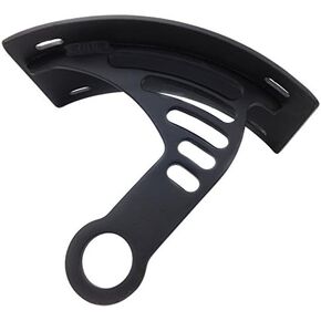 HTTMT MT360-06- Motorcycle Black Vertical Curved Mount License Plate Bracket Tag Holder Compatible with 2006-2012 YZF-R6/ 2006-2011 Suzuki Boulevard M109R