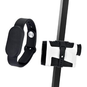 Magnetic Golf Range Finder Holder Strap, Range Finder Magnet Wrap Mounts for Golf Cart, Slim Rangefinder Mount Straps Holds for All Rangefinders