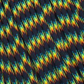 Parachute 550 Paracord Type III 7 Strand - (Galaxy, 100 Feet)