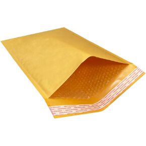 StarBoxes 50 Kraft Bubble Mailers 12.5x19" - #6 Self-Sealing Padded Envelopes Bags (KBM612519050)
