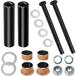 Golf Cart Spindle Bushings Kit Fit for EZGO TXT/PDS 2001-UP Gas & Electric, Including Bushing Spindle, King Pin Tubes, Claw Copper Sleeves Kit, OEM#70648-G01 70749G01 70745G01