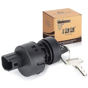 10L0L Key Switch Assembly for Yamaha G22, G29 Drive, Drive 2 Electric & Gas Golf Cart, Replace OEM JW1-H2510-00 JU2-H2510-20 JU2-H2510-10