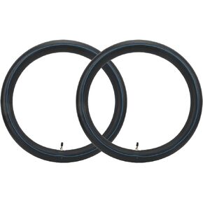 2 Pcs 2.5-18 Inner Tube for Dirt Bike, 18 inch x 2.5 inch to 3.0 inch Tire Inner Tube for Motorcycle, Off Road, Inner Tube with TR4 Straight Valve Stem