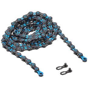 KMC 10-Speed DLC10 Series High-Performance Chain, Green, for Road/Mountain/Gravel; Shimano, SRAM, and Campagnolo Compatible, 116 Links, Missing Link Included