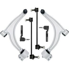 Front Suspension Kit Lower Control Arm Compatible with 2004-2012 Chevrolet Malibu, 2005-2010 Pontiac G6, 2007-2009 Saturn Aura