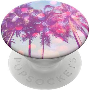 PopSockets: حامل ومقبض PopGrip الموسع مع سطح قابل للتبديل للهواتف والأجهزة اللوحية - شاطئ فينيسيا