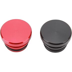 Cigarette Lighter Plug,2PCS Cigarette Lighter Plug Red and Black proof Lighter Socket Cover for Vehicles with 12V Accessory Plugs