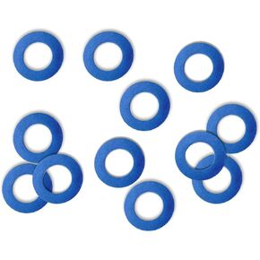 50 PCS Car Engine Oil Drain Plug Washer Gaskets, 14mm Crush Seal, Metal Oil Drain Plug Gasket Washer, Compatible with Honda 9410914000, Fits Most Popular Models 1973-2022 (Silver)