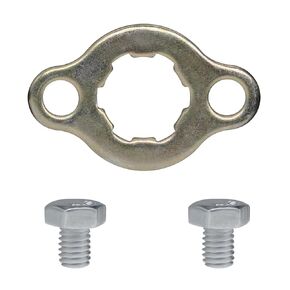 20mm Engine Sprocket Retainer Plate Sets Aftermarket Replacement Parts Fits for 50cc 70cc 90cc 110cc 125cc ATV Dirt Bike Go Kart Pit Bike Dune Buggy Quad Horizontal Engine. (2Pcs)