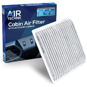 AirTechnik CF9846A Cabin Air Filter w/Activated Carbon | Fits Mazda MPV/Mitsubishi Endeavor, Galant/Subaru B9, Legacy, Outback/Toyota 4Runner, Celica, FJ Cruiser, Prius, Sienna - 87139-47010