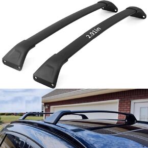 2P Roof Cargo Rack for Mazda CX-5 CX5 2017-2024 Roof Racks Cross Bars Luggage Carrier Rail (fit The car with Side Rail) Accessories