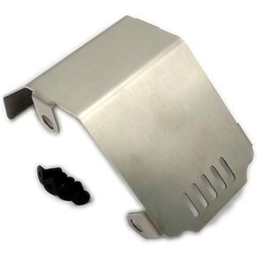 Stainless Steel Guard Armor Center Belly Skid Plate Protector for Losi 1/4 Promoto MX