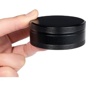 Portable Metal Pill Box - Travel Daily Pill Case, Waterproof Pill Container for Purse Pocket, Compact Medicine Organizer Holder for Medicines, Vitamins, Fish Oils