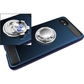 Phone Stash Metal Pill Organizer for Phone, Travel Friendly Portable Compact Pill Box, Phone Medication Case with Kick Stand to Hold Vitamins, Pills,Fish Oil, Supplements,Meds,Tablets