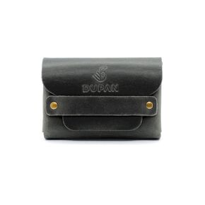 Best wallets for men - Handmade Full Grain Leather Wallet - Enfold Front Pocket Two Compartiment Case - Minimalist Design, Large Capacity - Holds Money and Cards for Men & Women. (BUCK BROWN)