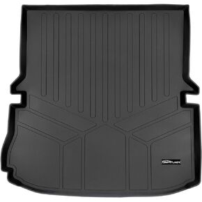 MAXLINER All Weather Custom Fit Cargo Trunk Liner Floor Mat Behind 2nd Row Black Compatible with 2011-2019 Ford Explorer