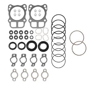Cylinder Head Gasket Kit With Crankshaft Seals And Sealer For Sump/Oil Pan, And 2 Sets Of Piston Rings Replaces Kohler 22-108-22-s, 22 108 22, 2210822 Fit for Kohler Engine CH18, CH20, CH22(Rings77mm)