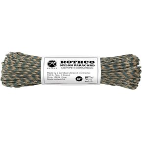 Rothco Type III Commercial Paracord (Camo, 550-Pound/50-Feet)