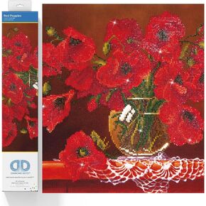 DIAMOND DOTZ ® - Starry Night (Van Gogh), Full Drill, Round Dotz, 16"x20", Van Gogh Diamond Painting, Van Gogh Diamond Art, Diamond Dotz Van Gogh, Van Gogh Paint by Number