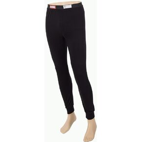 RaceQuip Long John Underwear Bottoms SFI 3.3 Fire Retardant FR Black Small 422992