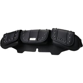 سرج حقيبة الزجاج الأمامي 3 جيوب هدية لدراجة Harley Touring Electra Street Glide معظم الدراجات النارية in Kuwait