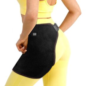 وسادة تسخين الورك - وسادة تسخين لتخفيف آلام الورك وعرق النسا - جهاز فعال لتخفيف آلام الورك، 3 درجات حرارة اهتزاز قابلة للتعديل in Kuwait