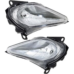 NICHE Headlight Assembly Set for Yamaha Raptor YFZ450 700 350 Wolverine 450 5TG-84110-03-00 5TG-84310-03-00