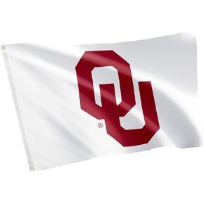 Desert Cactus University of Oklahoma Flag Sooners Flags Banners 100% Polyester Indoor Outdoor 3x5 (Style E)