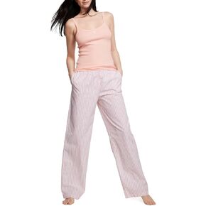 Victoria's Secret Cotton Long Pajama Set, Women's Sleepwear (XS-XXL)