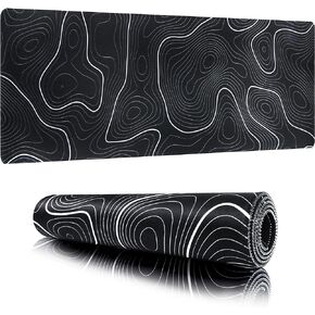 XXL Mouse Pad Extended Gaming Mouse Pad Beach Large Desk Mat 31.06" x 11.8" Sea Wave Keyboard Laptop Computer Mousepad for Home Office Gaming Work