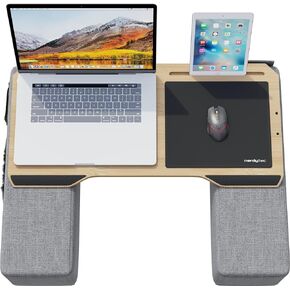 Couchmaster® CYWORX - Ergonomic Lap Desk for Notebooks or Wireless Equipment, Including Pillows, Mousepad