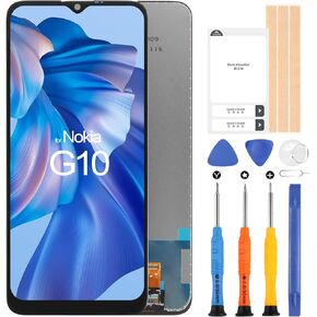 Screen Replacement for Nokia G10 LCD Display for Nokia G20 Digitizer TA-1351 TA-1346 TA-1338 TA-1336 TA-1343 TA-1365 Touch Screen Full Assembly with Repair Tools