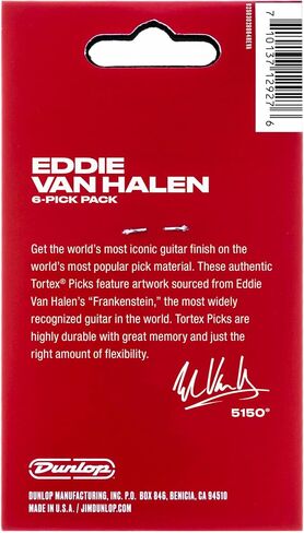 EVH® TORTEX® FRANKENSTEIN PICKS 1.14MM - 6 PACK in Saudi Arabia