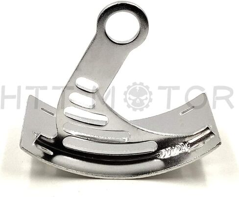 HTTMT MT360-06- Motorcycle Black Vertical Curved Mount License Plate Bracket Tag Holder Compatible with 2006-2012 YZF-R6/ 2006-2011 Suzuki Boulevard M109R in Saudi Arabia
