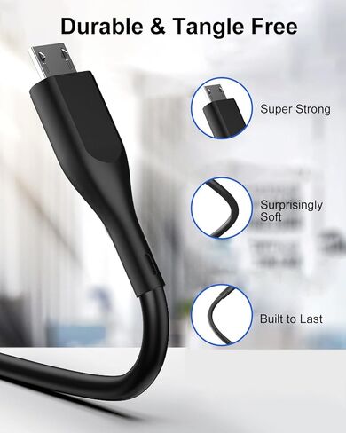 شاحن سريع محول تيار متردد لجهاز LG G Pad 7.0" 8.0" 8.3" 10.1"، ASUS Nexus 10 9 7، ZenPad10 (Z300)/8.0(Z380)/S 8.0(Z580) LG LK460، AK495، V410، V700، V521، VK815 ، LK430، كابل شحن الكمبيوتر اللوحي V500 in Saudi Arabia