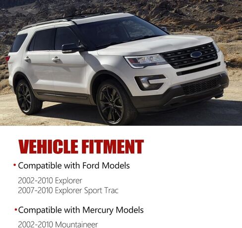مجموعة مبيت منظم الحرارة من الألومنيوم من PACEWALKER 2L2Z-8592-BA مناسبة لسيارات Ford Explorer 2002-2010، Explorer Sport Trac 2007-2010، Mercury Mountaineer 2002-2010 V6 4.0L استبدال 2L2Z8575AA، 2L2Z8592AA in Kuwait
